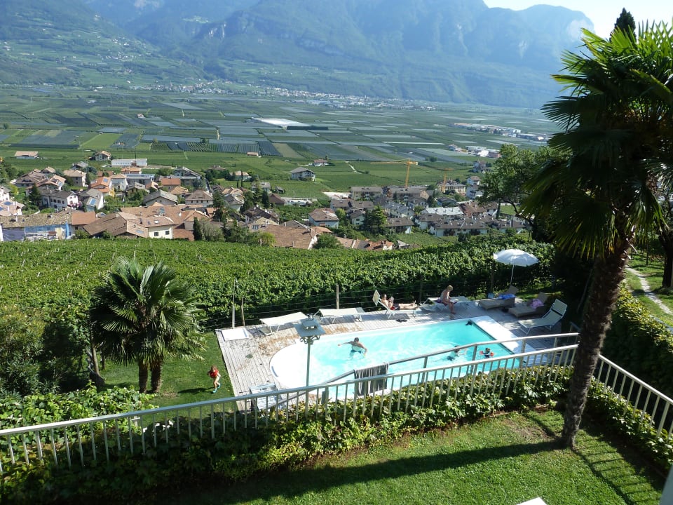 Blick vom Balkon Panorama Frühstückspension