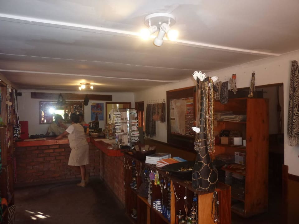 Rezeption Kalahari Anib Lodge