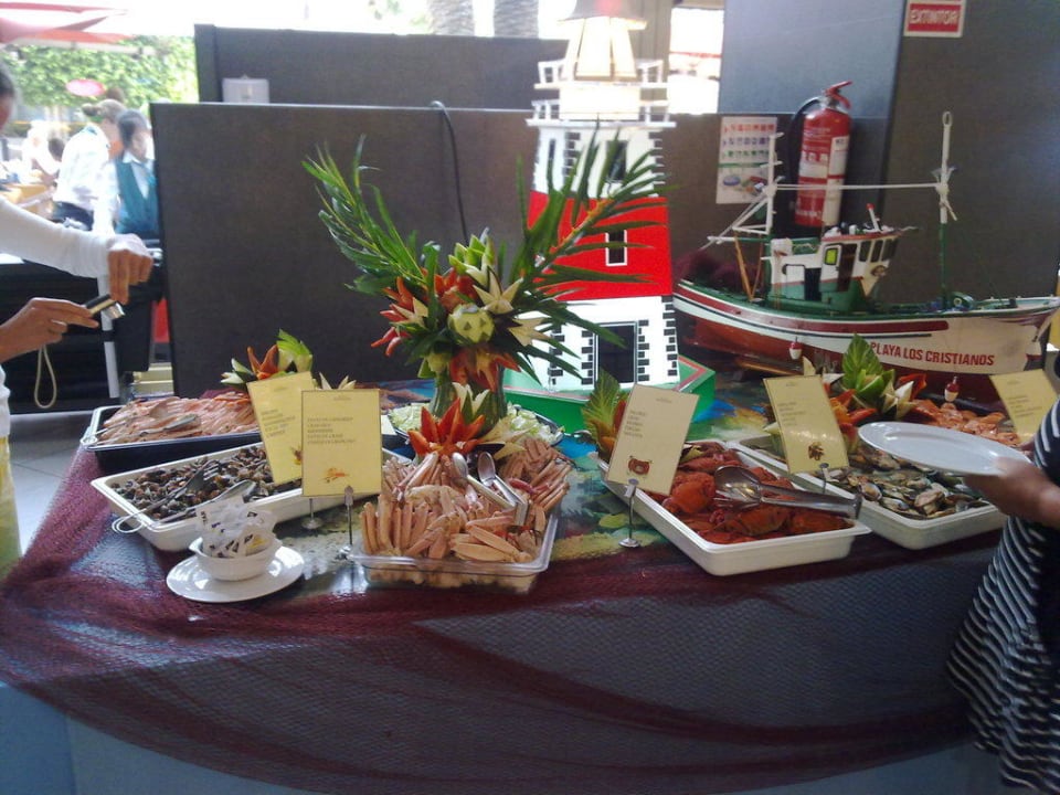 Meeresfrüchte Mediterranean Palace Hotel