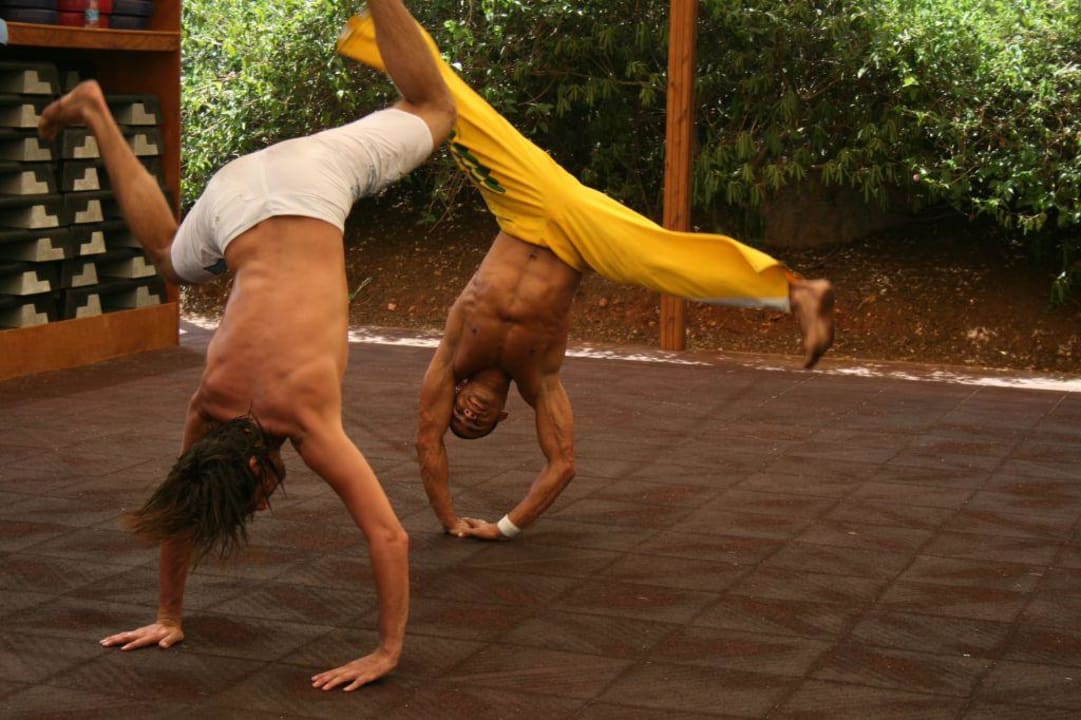 Training mit den Capoeiristas Green Max Hotel