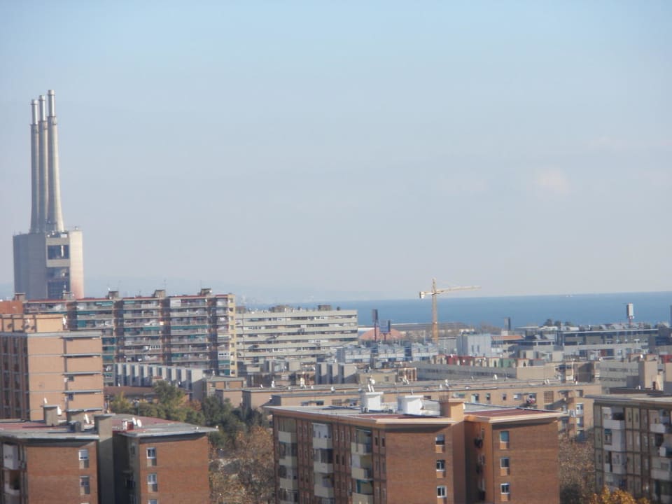 Blick Dachterrasse zum Meer Hotel Barcelona Condal Mar Affiliated by Meliá