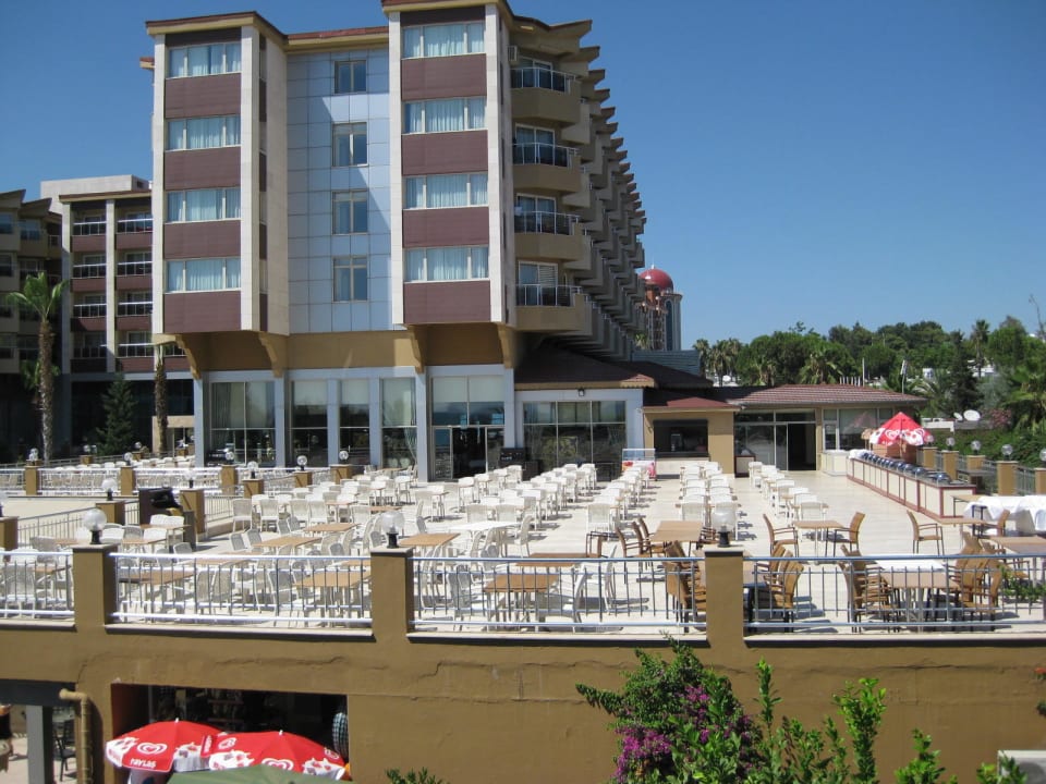 Außenterrasse Restaurant Hotel Terrace Beach Resort