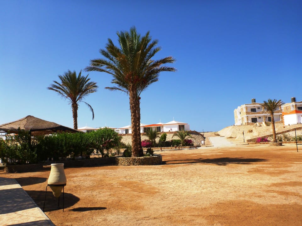 Von der Bar Richtung Zimmer Hotel Coral Garden