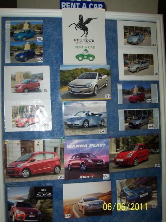 Wypożyczalnia hotelowa czerwiec Pegasos Deluxe Beach Hotel