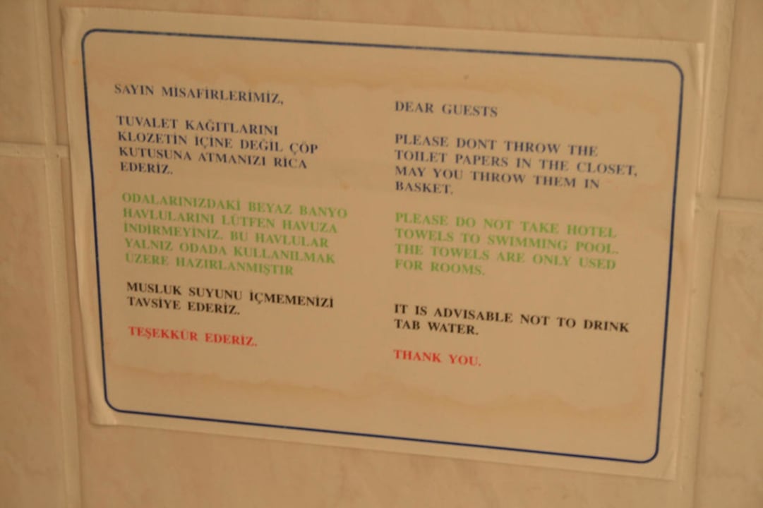 Seltsame Regeln Polat Thermal Hotel