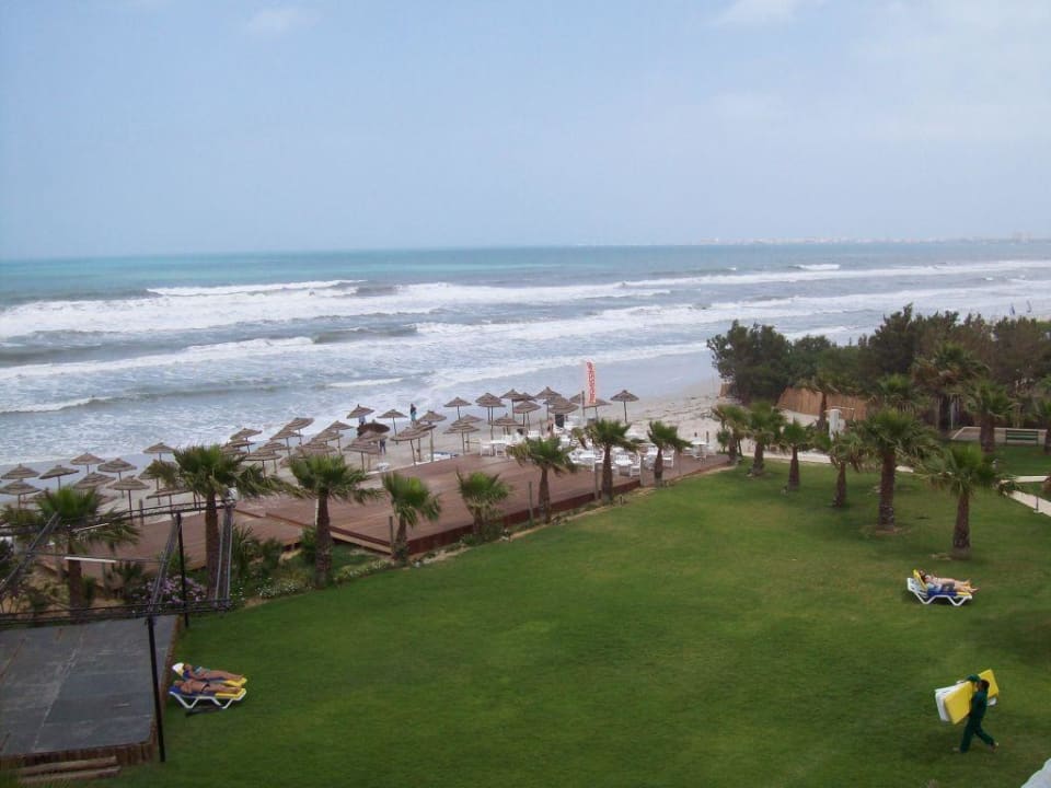 Blick vom Zimmer Hotel Thalassa Mahdia