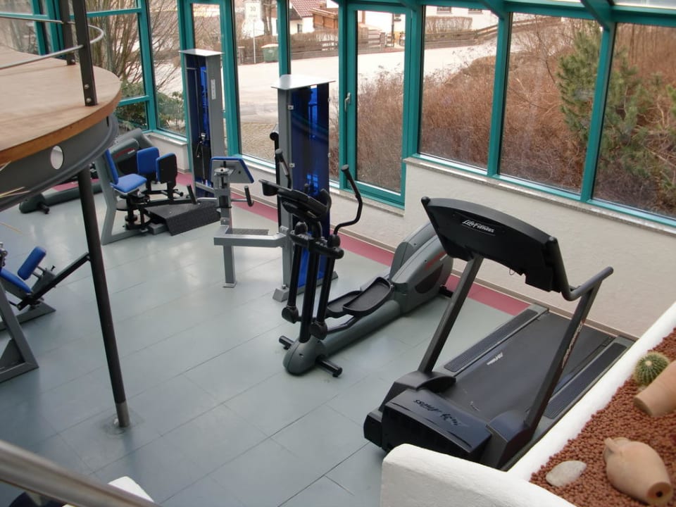 Kleiner Fitnessraum Spirit & SPA Hotel Birkenhof am Elfenhain