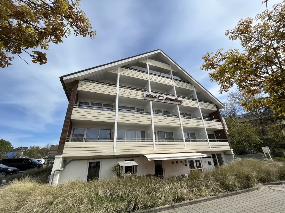 Außenansicht Hotel Strandburg