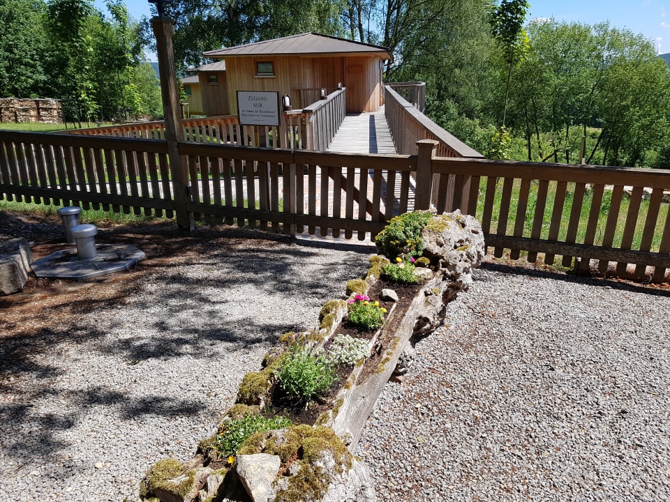 Außenansicht Baumhaushotel Aerzen