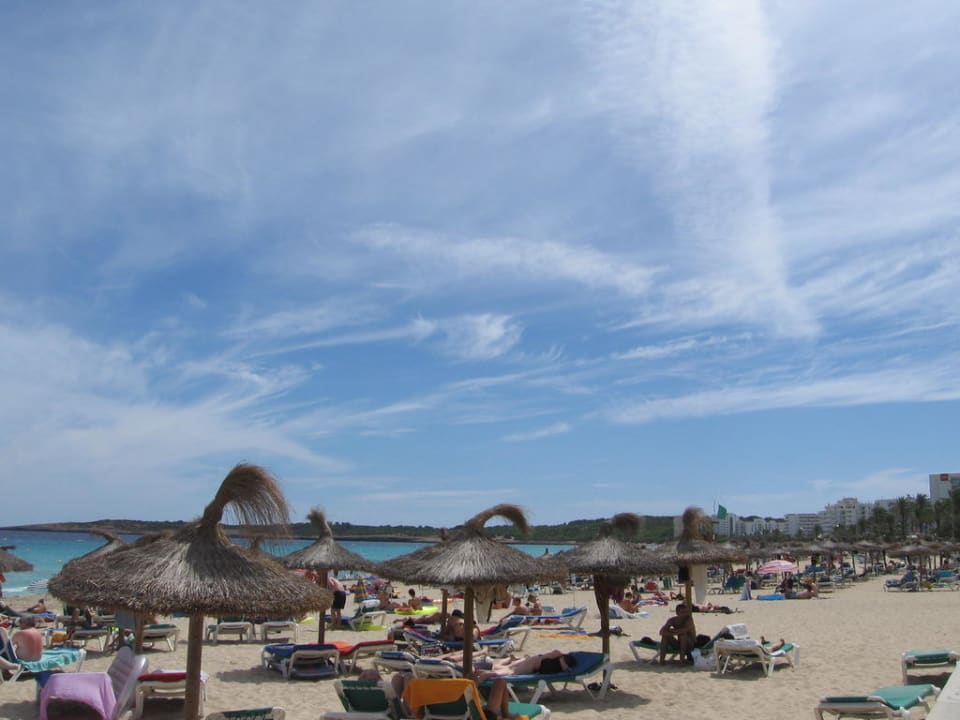 Der Himmel am Strand Hotel Biniamar