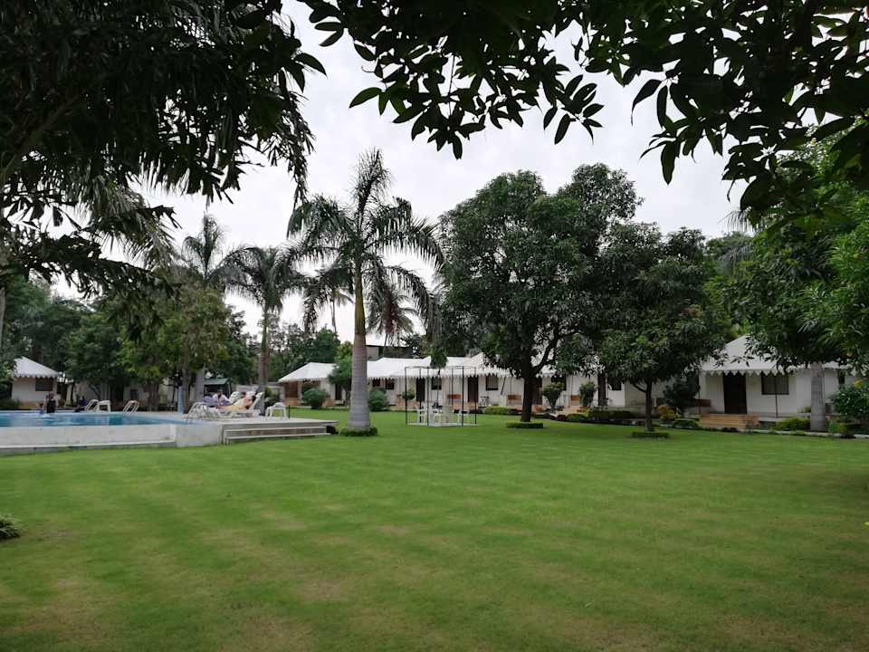 Gartenanlage Hotel Shree Vilas Orchid