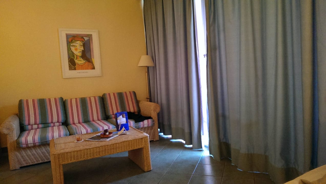 Blick auf die Sitzecke Abora Buenaventura by Lopesan Hotels