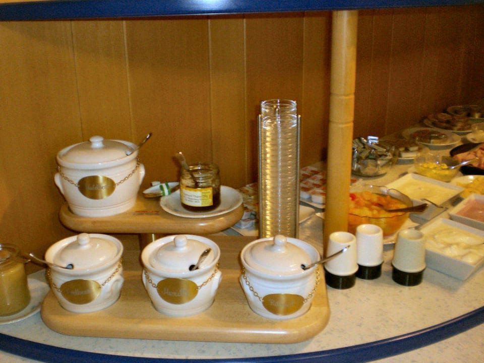 Verschiedene Marmeladen Gästehaus Fiedler Hotel Garni