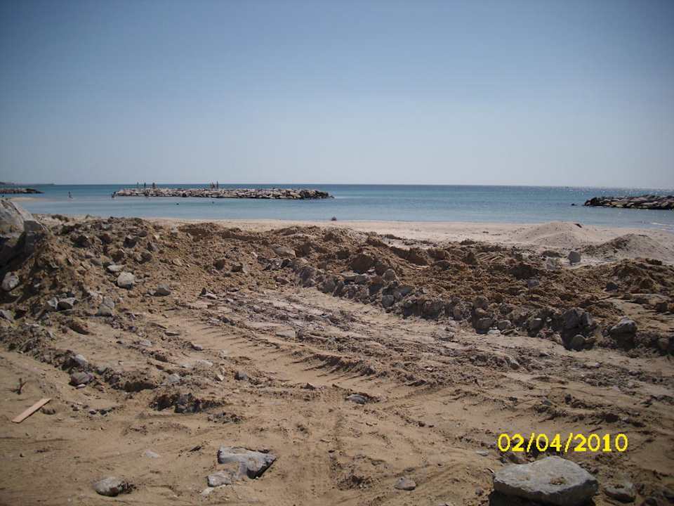 Baustelle Strand Royal Lido Resort & Spa