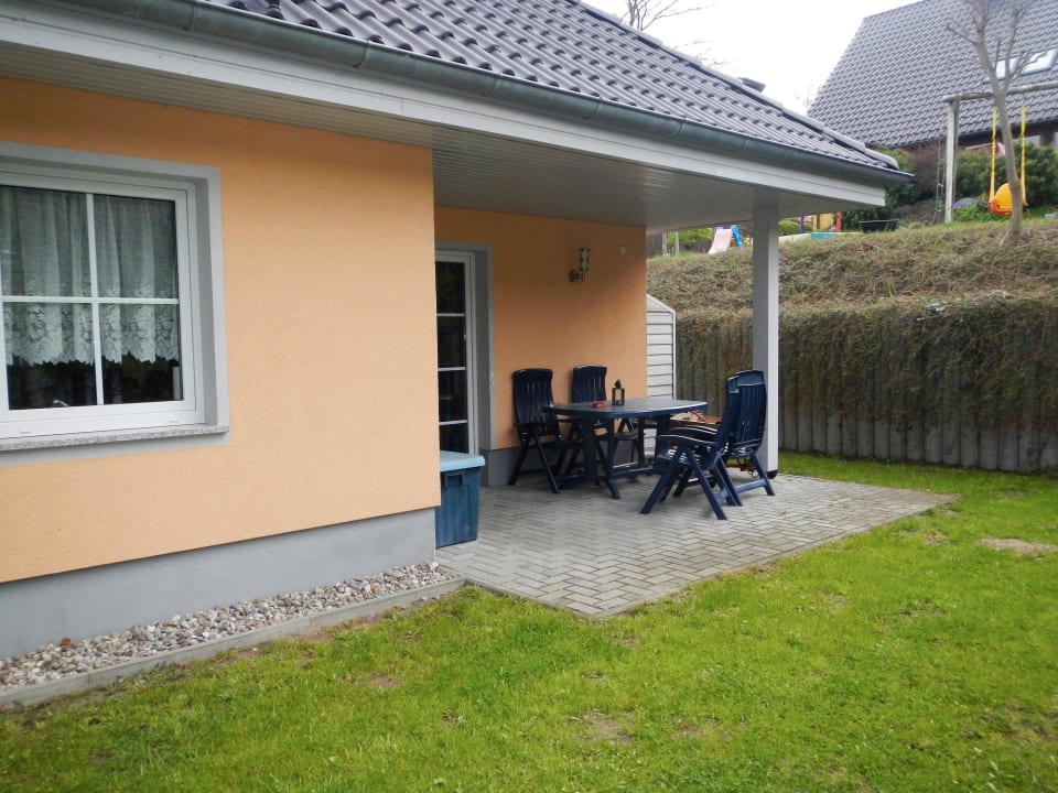 Terrasse Ferienhaus Zinnowitz-Paradies