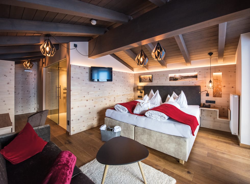 Zimmer Goldknopf alpine lifestyle hotel