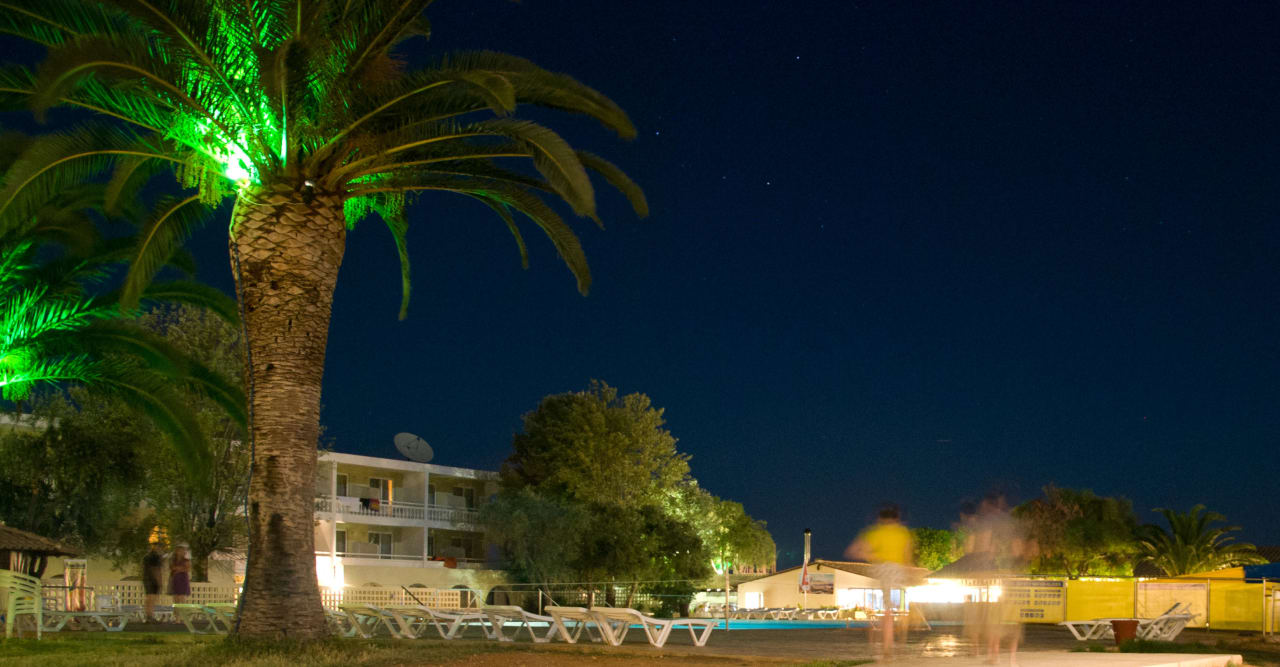 Messonghi Beach Hotel in July 2012 Garden Mitsis Messonghi Beach Hotel