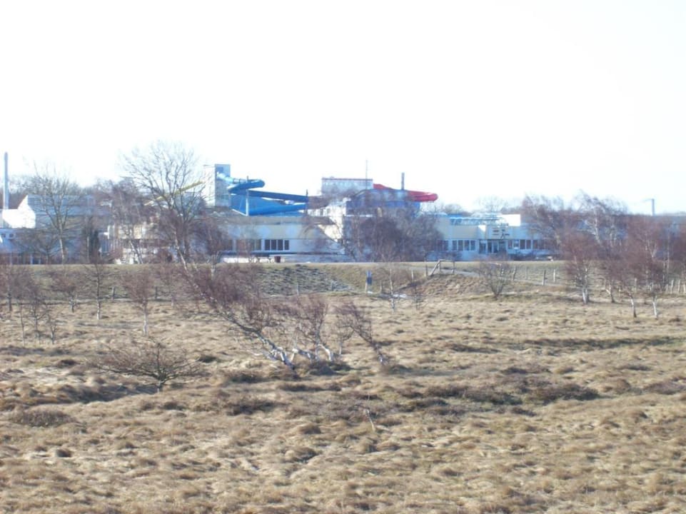 Außenansicht Rutschen Ferienwohnungen Ferienpark Weissenhäuser Strand