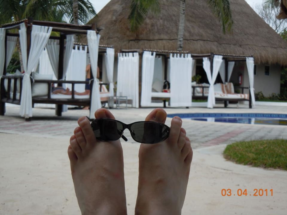 Schöner Chilloutbereich Catalonia Royal Tulum Beach & Spa Resort - Adults only