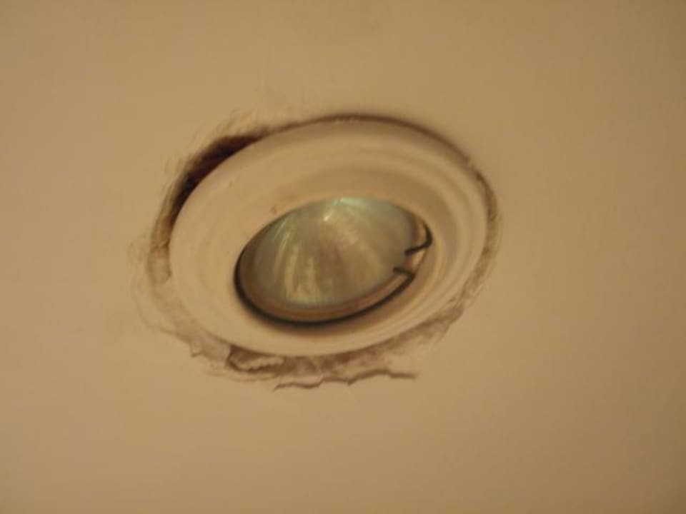 Lampe im Bad El Mouradi Club Kantaoui