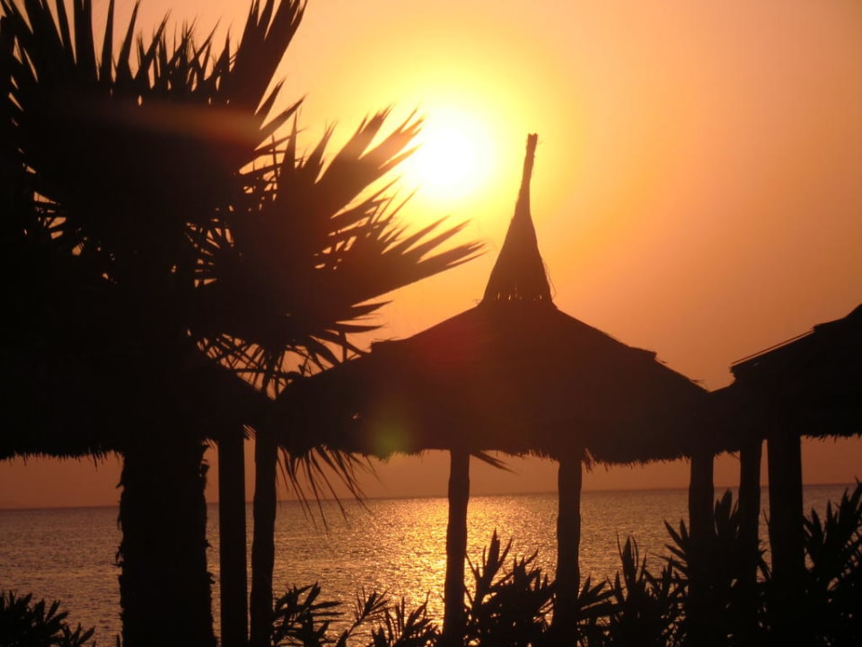 Sonnenaufgang am Strand bzw. Steg! Beach Albatros Resort
