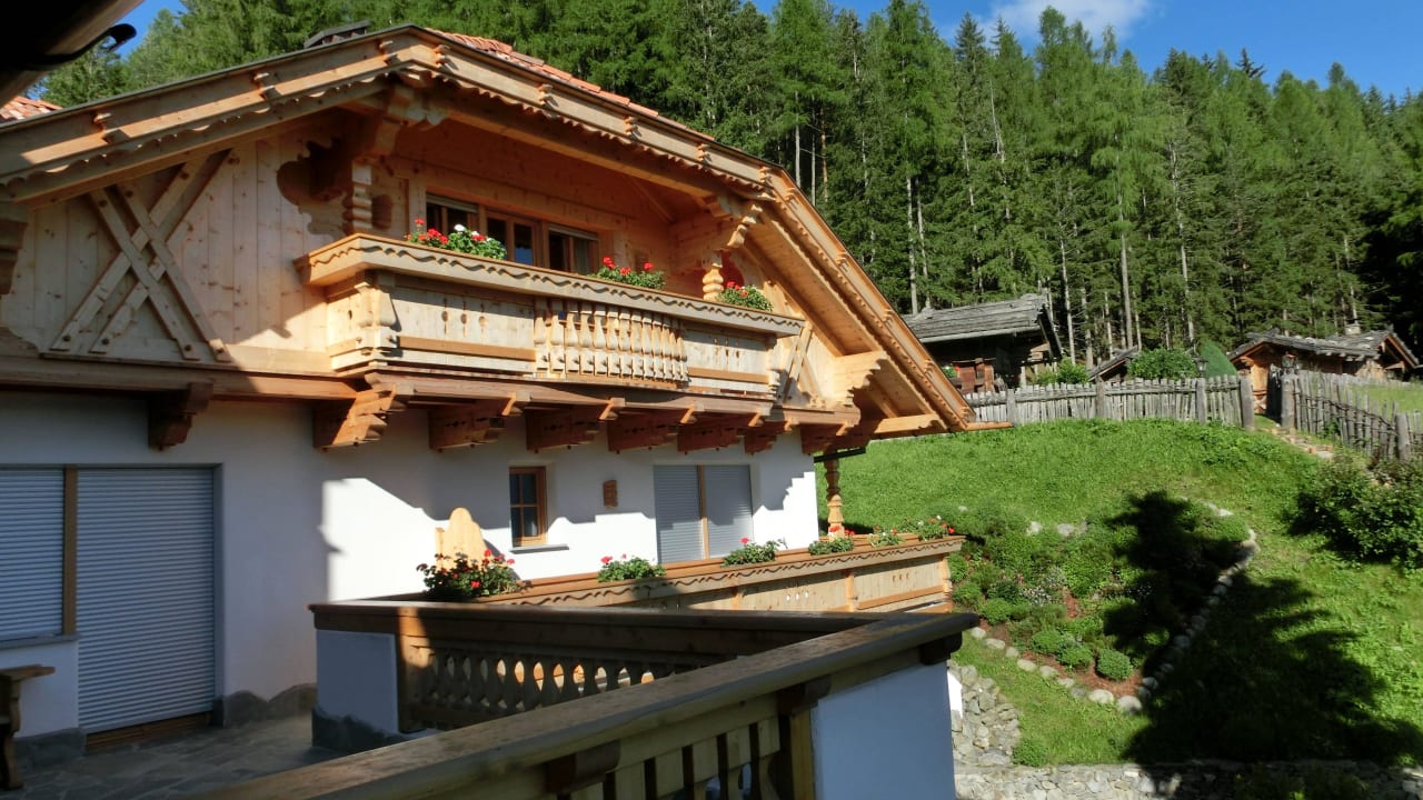 Seitenteil des Hauses Chalet Almdorf Haidenberg