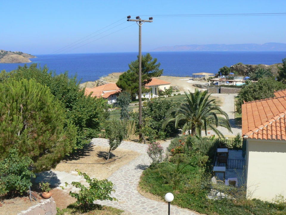 Vue de la chambre bis Hotel Alma Beach