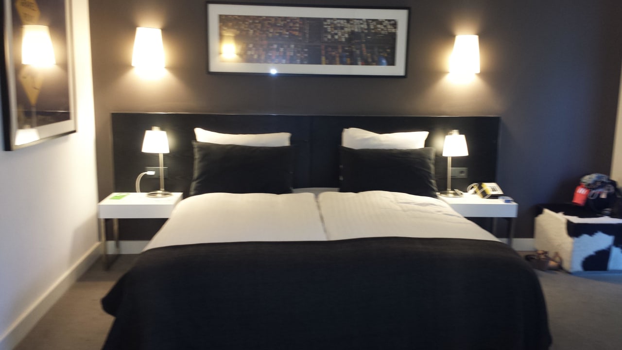 Bett Adina Apartment Hotel Berlin Hackescher Markt