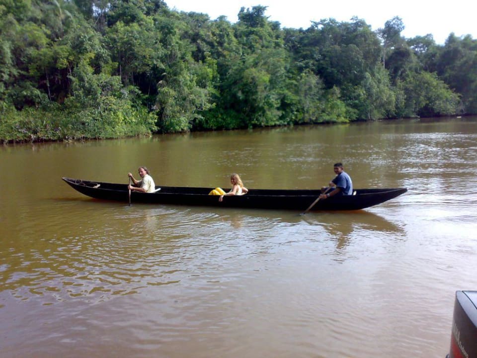 Fahrt im Einboot Orinoco Eco Camp / Lodge