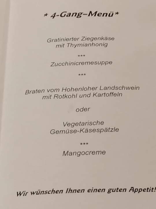 Gastro SAVOY Hotel Bad Mergentheim