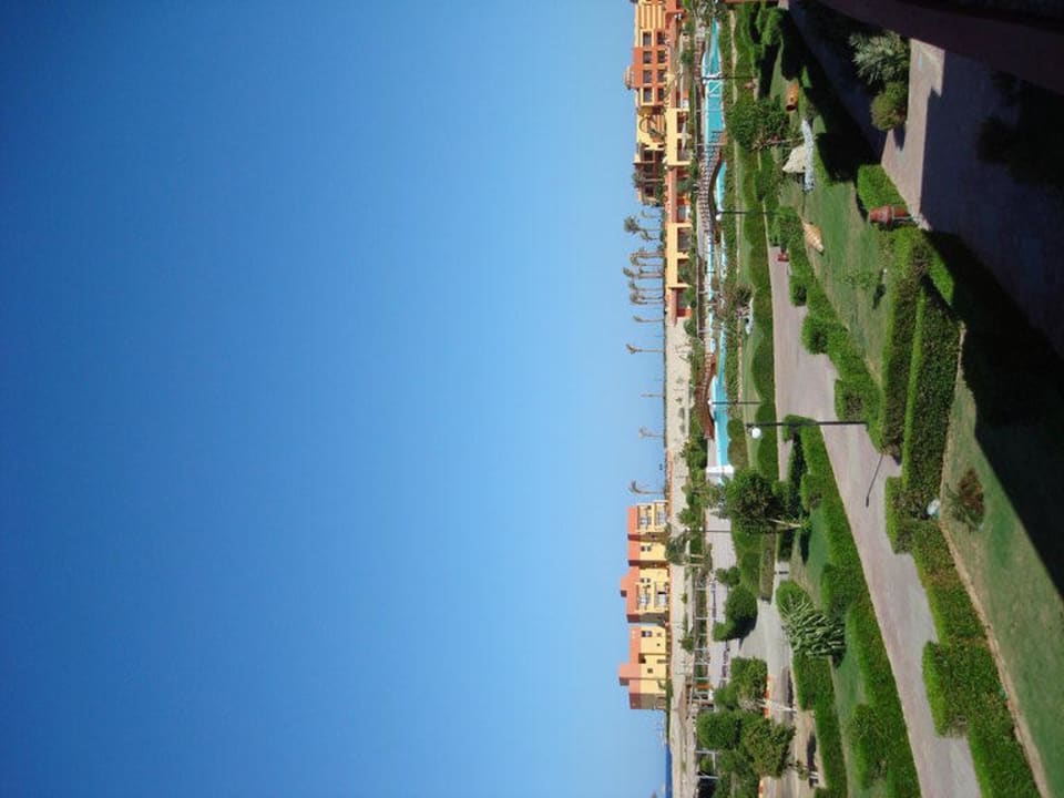 Ausblick vom Balkon Malikia Resort Abu Dabbab