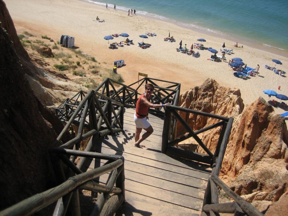 Treppe zum Hotelstrand AP Adriana Beach Resort