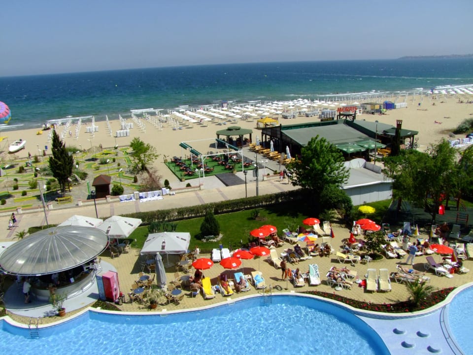 Ausblick vom Balkon Sentido Neptun Beach