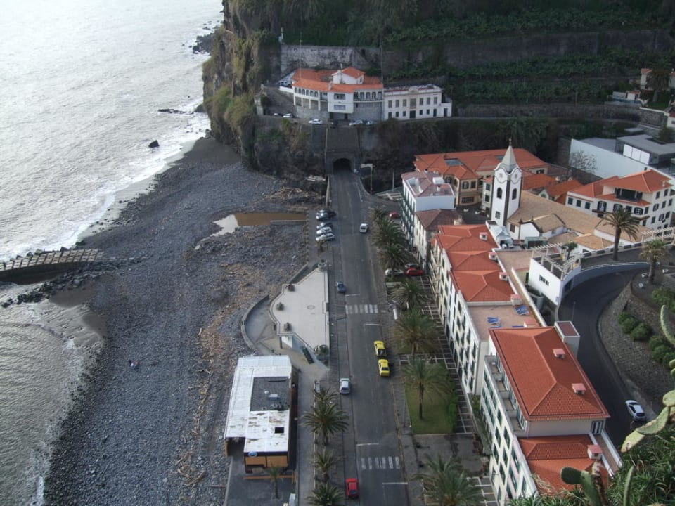 Strand gegen Westen Hotel Estalagem da Ponta do Sol