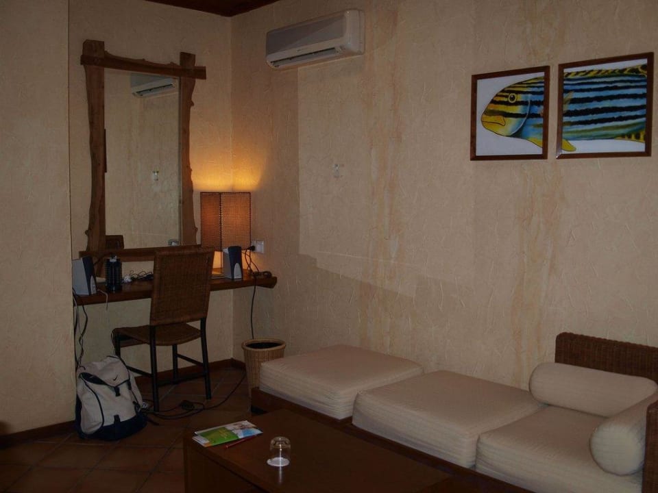 Wohnraum Kuramathi Maldives