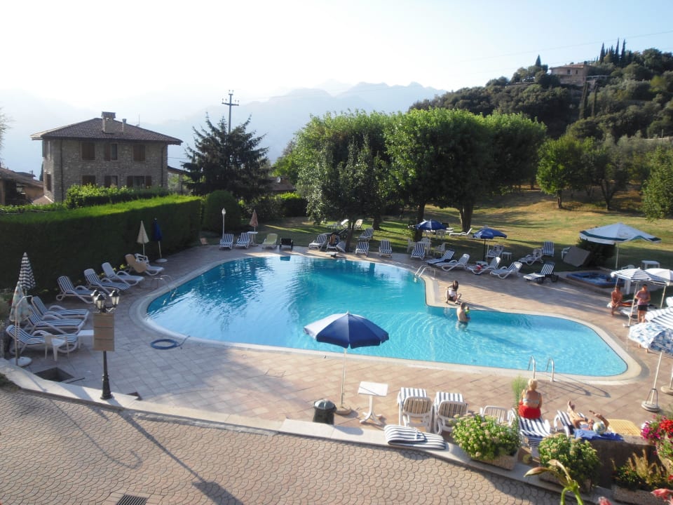 Blick vom Balkon Park Hotel Val Di Monte