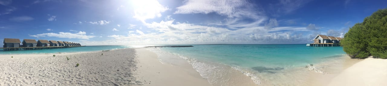 Die Sandbank, auch nach Umbau noch wunderschön Kuramathi Maldives