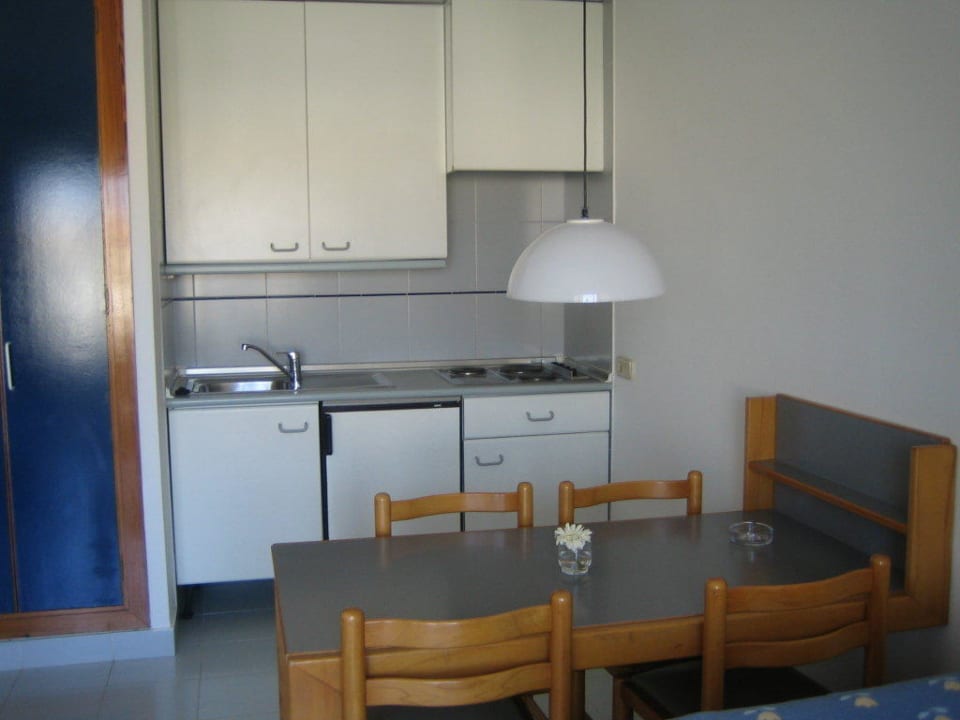 Küche im Appartement Hipotels Mediterraneo Club