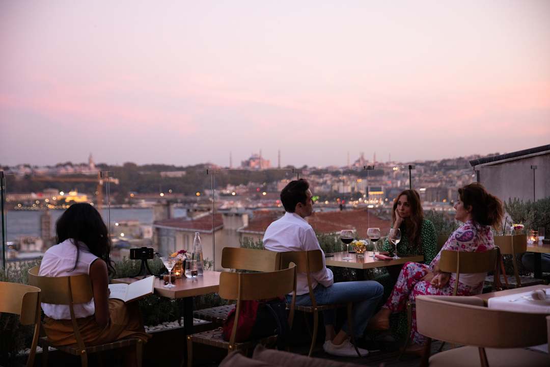 Ausblick Georges Hotel Galata
