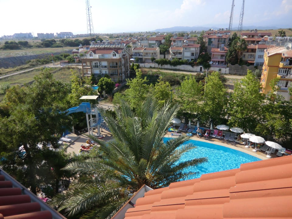 Ausblick vom Balkon Dosi Hotel