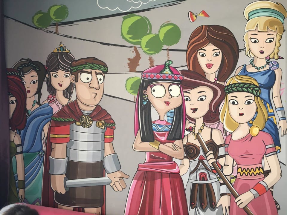 Wandgemälde The Land of Legends Kingdom Hotel