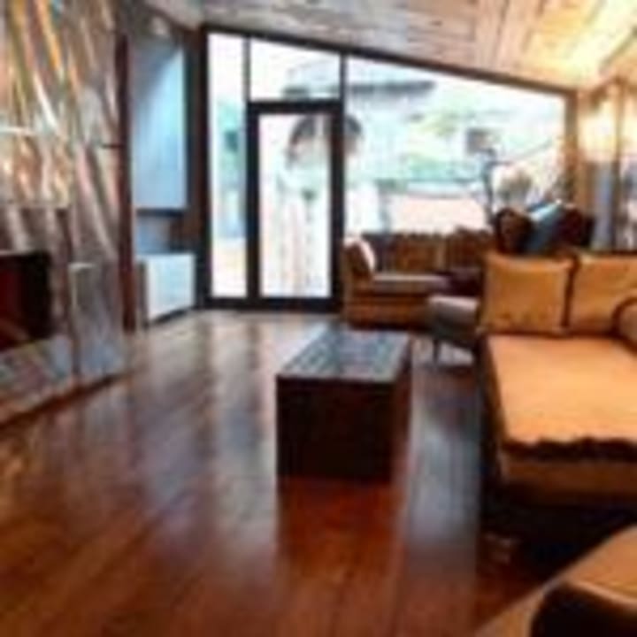 Sala lettura Hotel San Anselmo