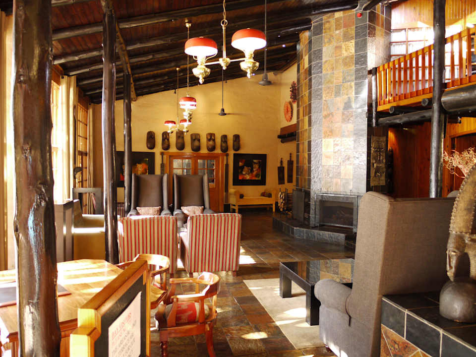 Schöne Lobby Pine Lake Inn