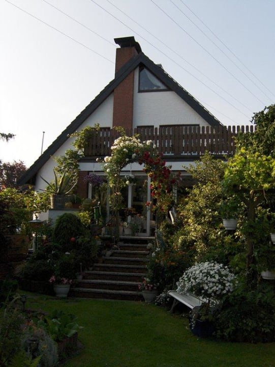 Rückseite des Hauses Hotel Klauck