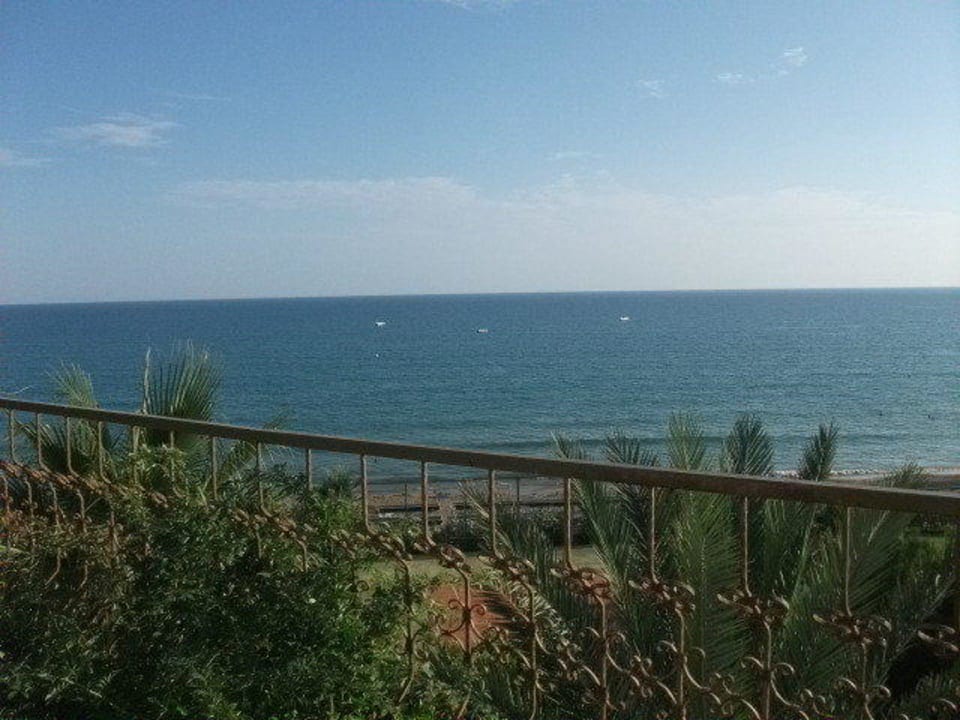Blick vom Garten Hotel Defne Dream