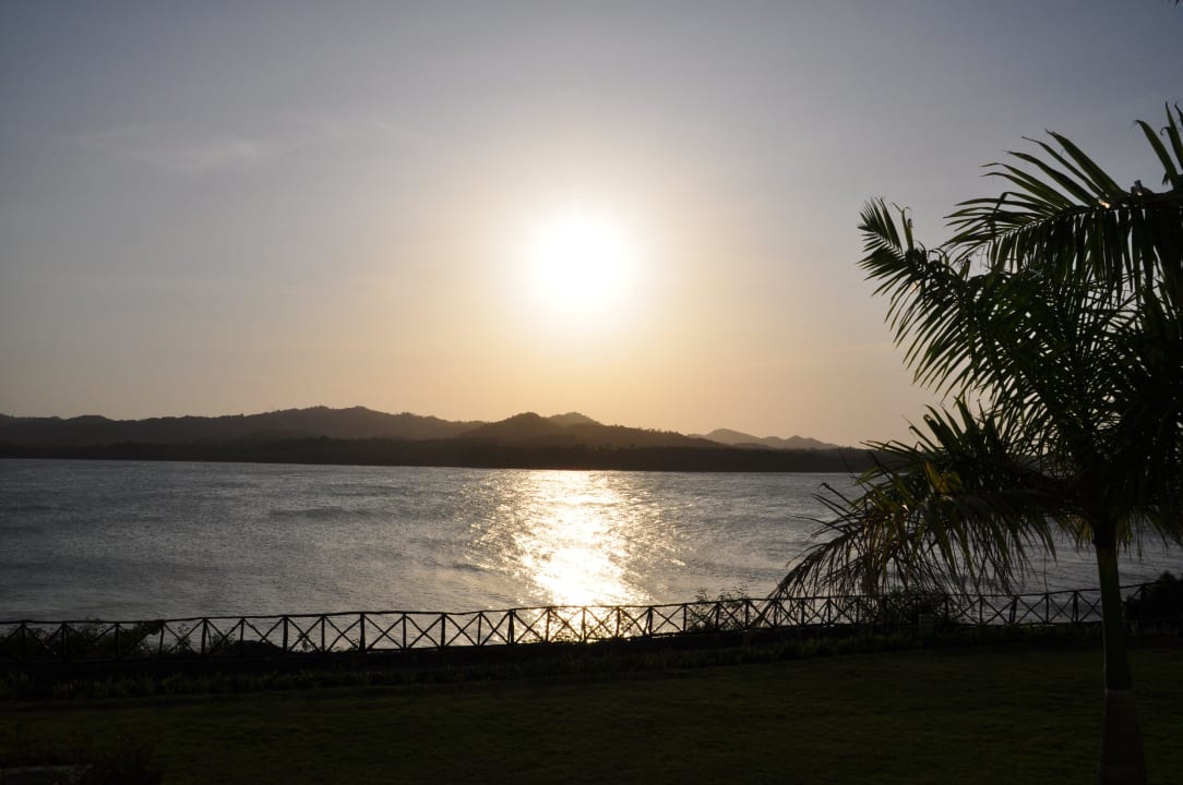 Sonnenuntergang vom Zimmer aus zu beobachten Senator Puerto Plata Hotel