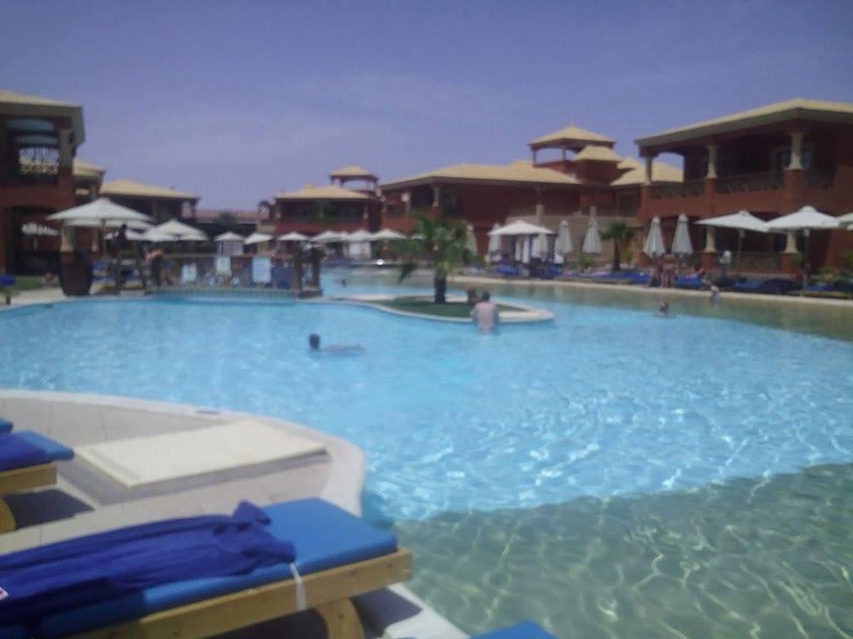 Pool am 400. Bereich Pickalbatros Alf Leila Wa Leila Resort - Neverland Hurghada