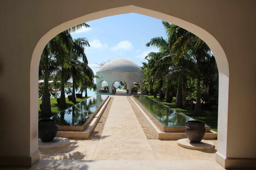 Blick Richtung Meer Swahili Beach Resort