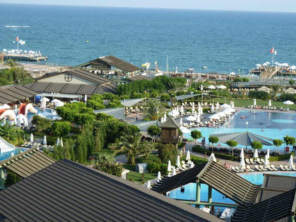 Blick vom Zimmer Limak Lara Deluxe Hotel & Resort