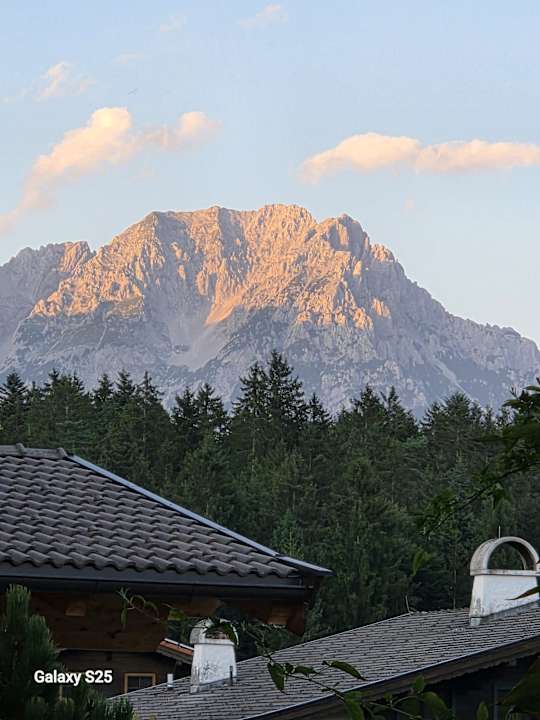 Ausblick Franzlhof Söll am Wilden Kaiser